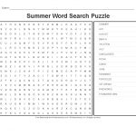 Summer Worksheets: Summer Word Search Puzzle   Primarygames   Play   Free Printable Summer Puzzles