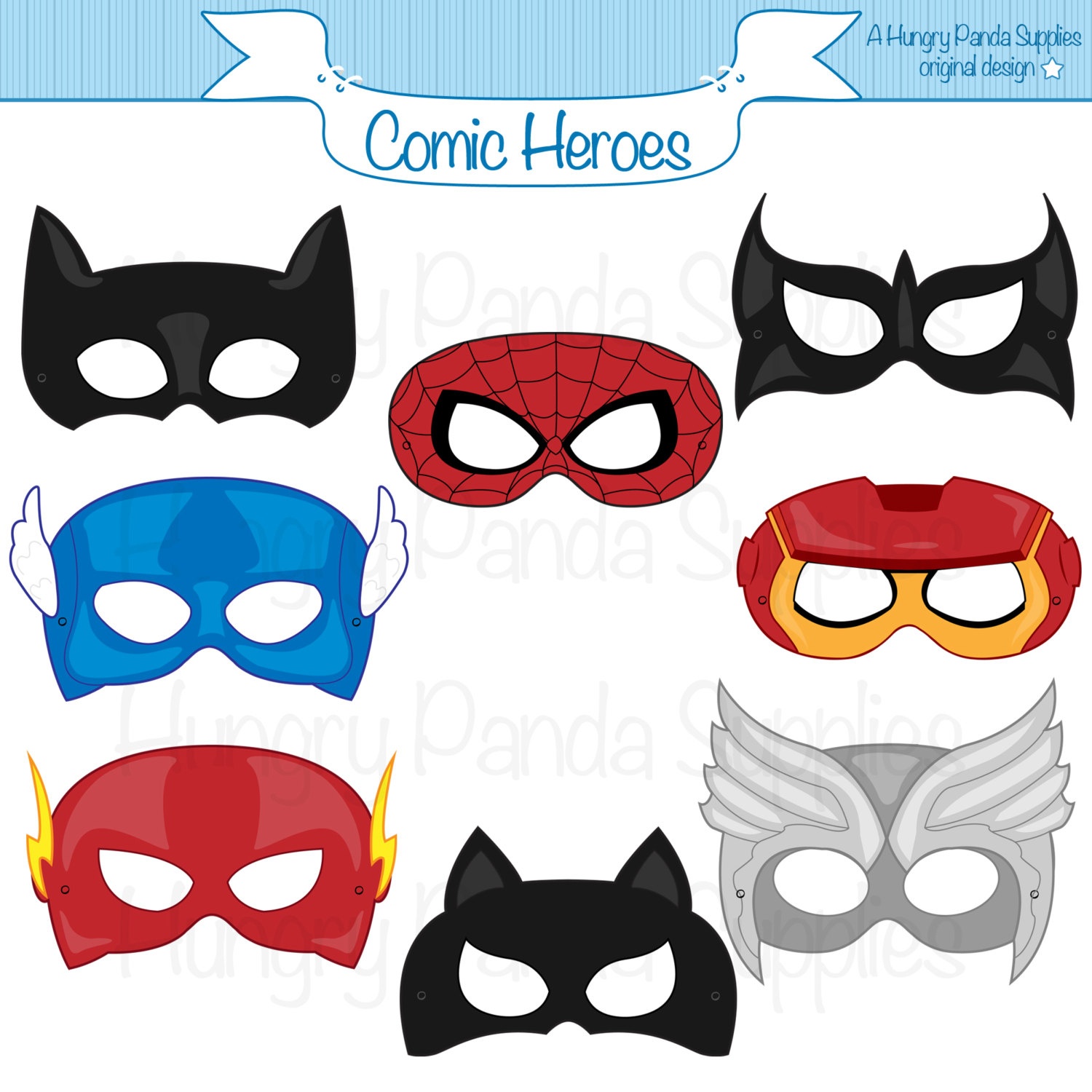 Super Hero Mask Template | Free Download Best Super Hero Mask - Free Printable Superhero Masks