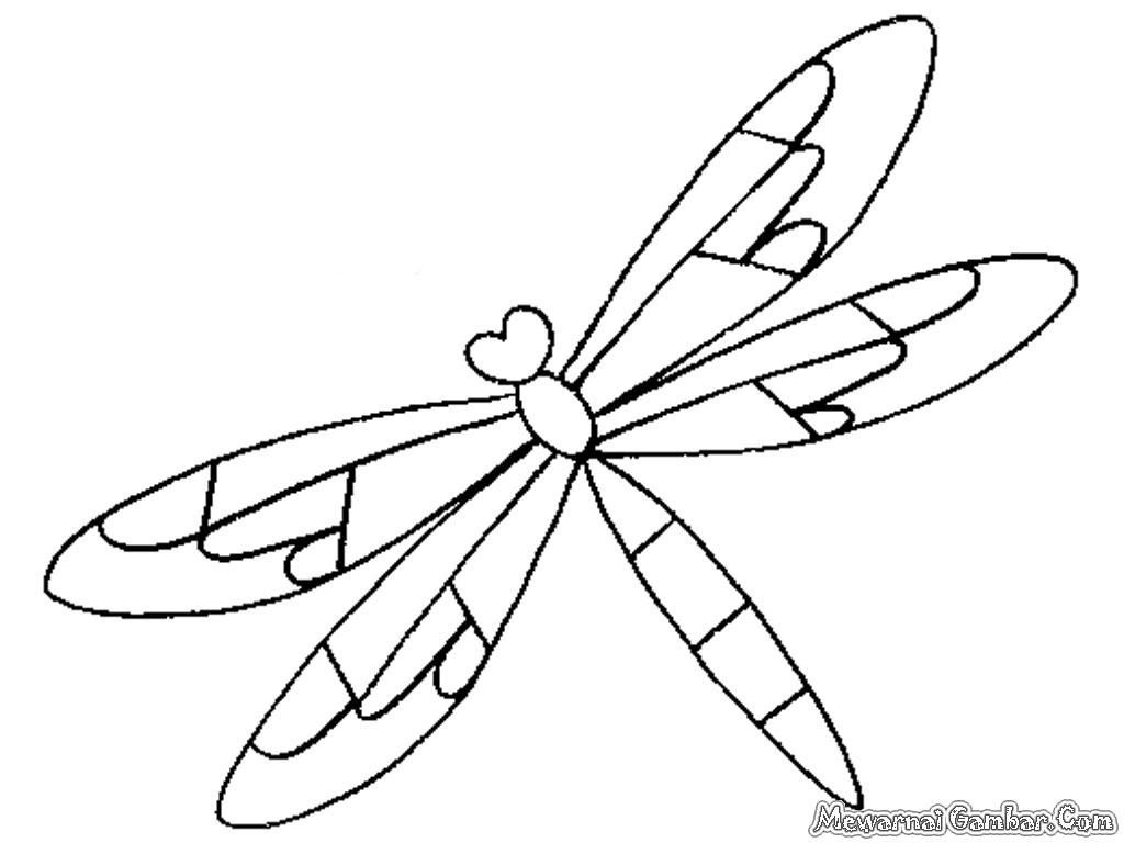 Superb Dragonfly Coloring Pages #6 - Free Printable Stained Glass - Free Printable Pictures Of Dragonflies