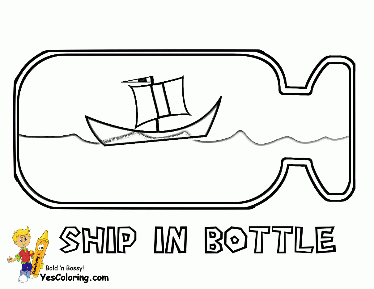 Superb Sailing Boat Coloring Pages | Boats | Free| Ship Coloring - Free Printable Boat Pictures