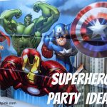 Superhero Birthday Party Ideas {With Free Printables!} | Life   Free Printable Avengers Birthday Party Invitations