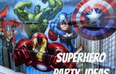 Superhero Birthday Party Ideas {With Free Printables!} | Life – Free Printable Avengers Birthday Party Invitations