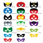 Superhero Mask Template | Free Download Best Superhero Mask Template   Free Printable Superhero Photo Booth Props