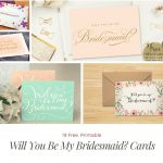 Surprise Your Friends With A Free Will You Be My Bridesmaid? Cards   Free Printable Will You Be My Maid Of Honor Card