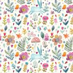 Sweet Watercolor Bunny Gift Wrap – Free Printable | Gift Wrapping   Free Printable Easter Wrapping Paper