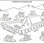 Tabernacle Coloring Page Free | Wonder Kids   Week 5: Ten   Free Printable Pictures Of The Tabernacle