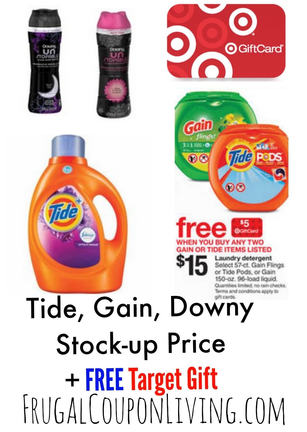 Target Laundry Detergent Deals + Tide &amp;amp; Downy Printable Coupons - Tide Coupons Free Printable