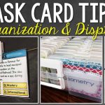 Task Card Organization Tips With Free Task Card Labels   Appletastic   Free Printable Blank Task Cards