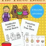 Teaching Kindness With Goldilocks {And Free Three Bears Book} | Prek   Free Printable Spanish Books