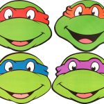 Teenage Mutant Ninja Turtles   Card Masks   4 To Choose From   Teenage Mutant Ninja Turtles Free Printable Mask