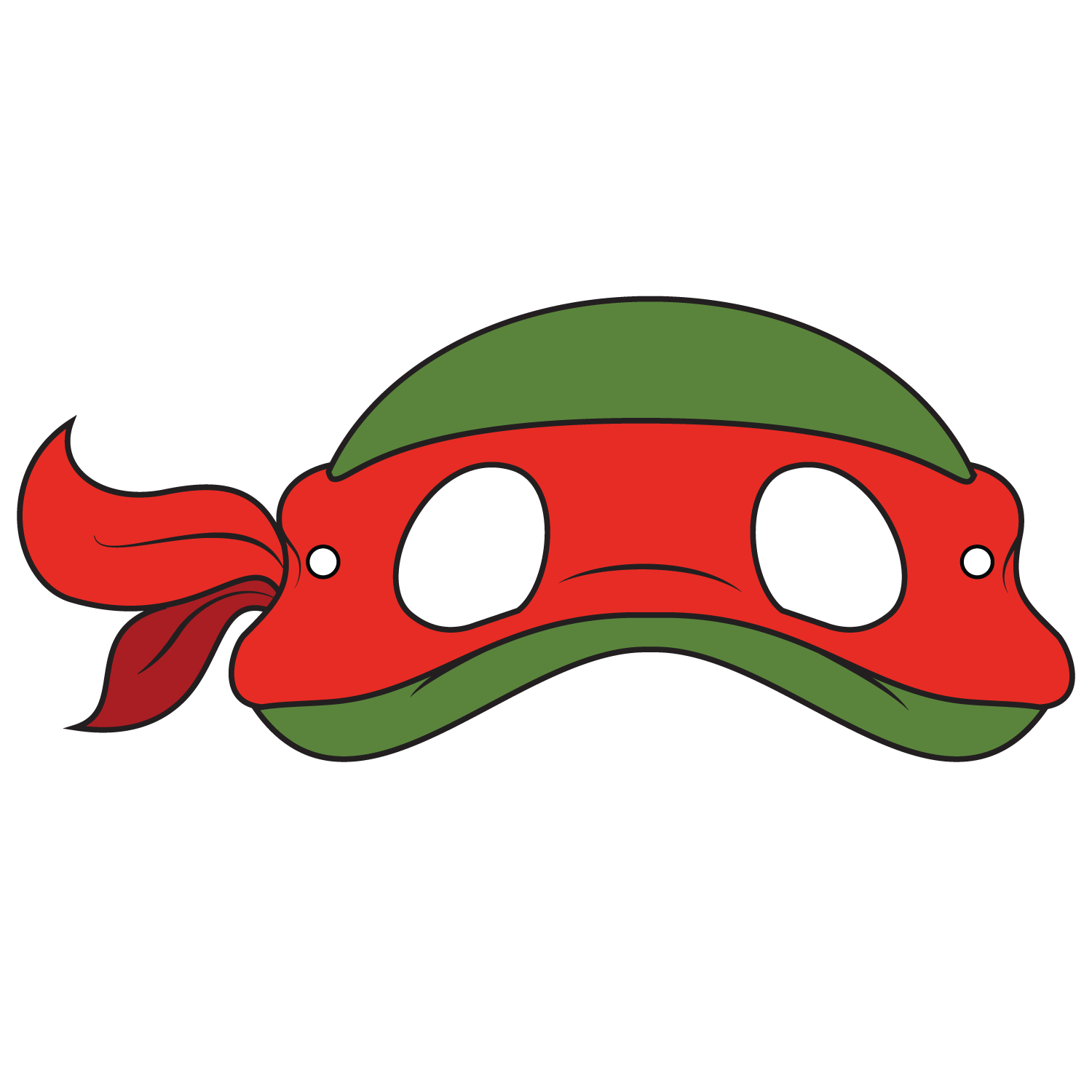 Teenage Mutant Ninja Turtles Free Printable Mask Free Printable