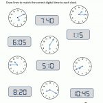 Telling Time Clock Worksheets To 5 Minutes   Elapsed Time Worksheets Free Printable