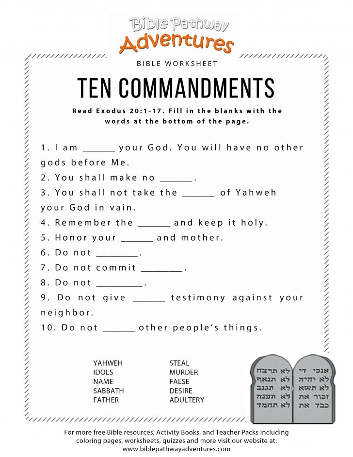 Free Printable Children's Bible Lessons