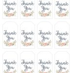 Thank You Gift Tags | Gift Ideas | Thank You Tag Printable   Free Printable Thank You Tags