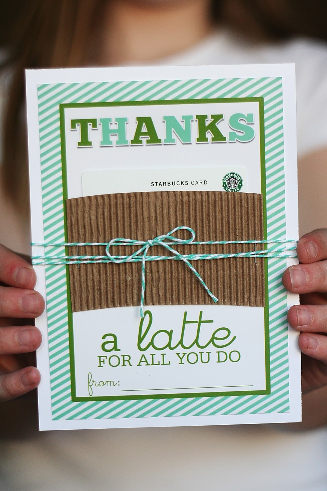 Thanks A Latte Card You Can Print For Free | Eighteen25 - Thanks A Latte Free Printable Card