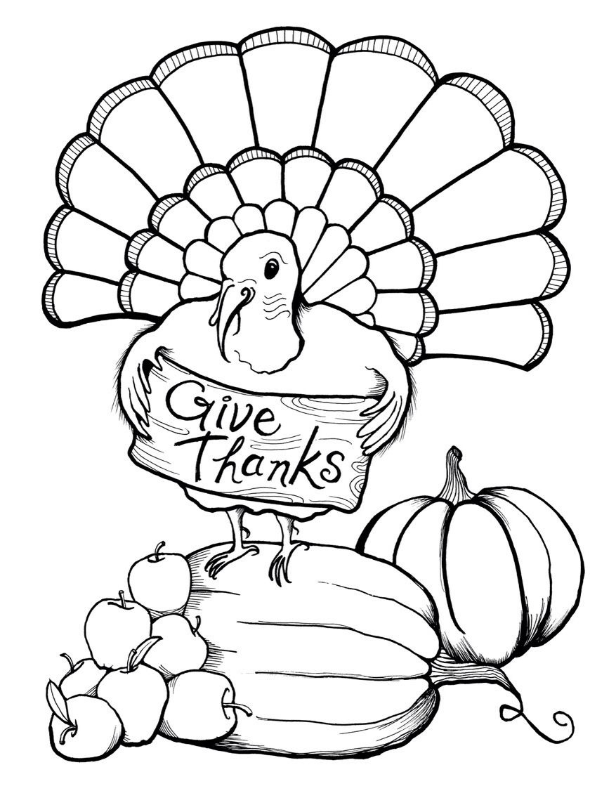 Thanksgiving Coloring Page | Free Printables | Turkey Coloring Pages - Free Printable Turkey Coloring Pages