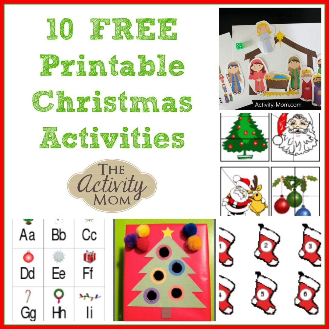 Free Printable Christmas Activities Free Printable