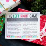 The Christmas Left Right Game (W/printable Story)   It's Always Autumn   Free Printable Women's Party Games