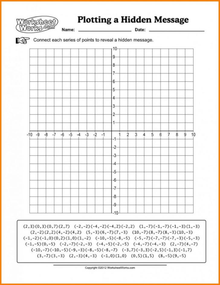 Free Printable Coordinate Grid Worksheets