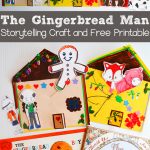 The Gingerbread Man Storytelling Craft And Free Printable     Free Printable Gingerbread Man Activities