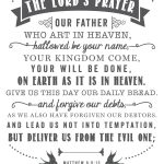 The Lord's Prayer | Free Printables   Printables That Are Free   Free Printable Lord&#039;s Prayer Coloring Pages