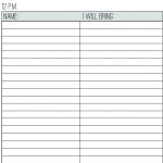 The Sign Up Sheet For Our Tailgate Potluck. | Valentine's Day   Free Printable Sign Up Sheets For Potlucks