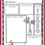 These Free Printable Sermon Notes Pages Include A Sunday Morning   Free Printable Easter Sermons