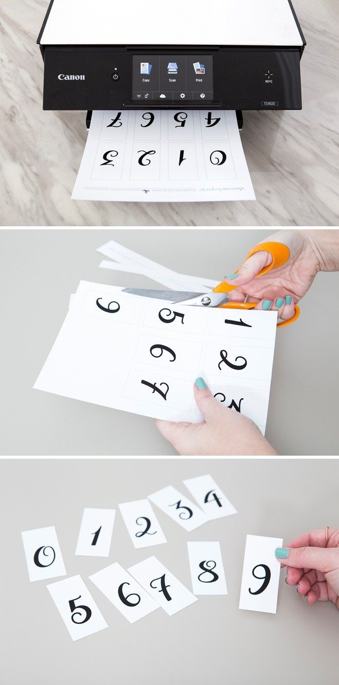 This Diy Wedding Countdown Sign Is The Absolute Cutest! | Diy - Free Printable Wedding Countdown