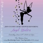 Tinkerbell Inspired Baby Shower Invitation Printable Baby | Etsy   Free Printable Tinkerbell Baby Shower Invitations