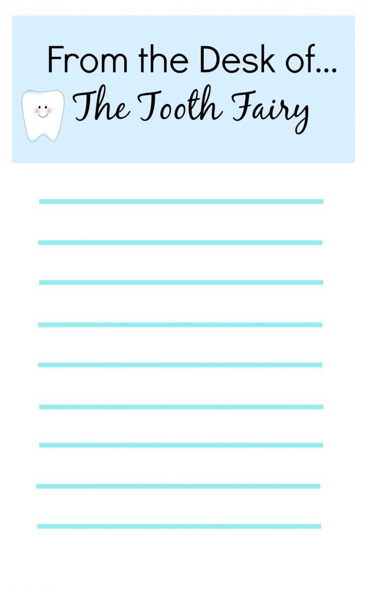Free Printable Tooth Fairy Pictures