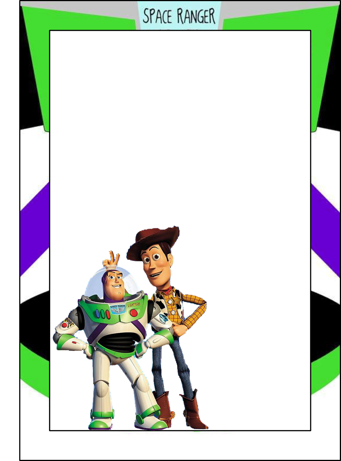 Toy Story: Free Printable Frames, Invitations Or Cards. | Dylans 2Nd - Toy Story Birthday Card Printable Free