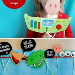Toy Story Photo Booth Props {Free Printable Pdf}   Merriment Design   Toy Story Birthday Card Printable Free