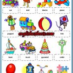 Toys Esl Printable Picture Dictionaries For Kids #toys #esl   Free Printable Picture Dictionary For Kids