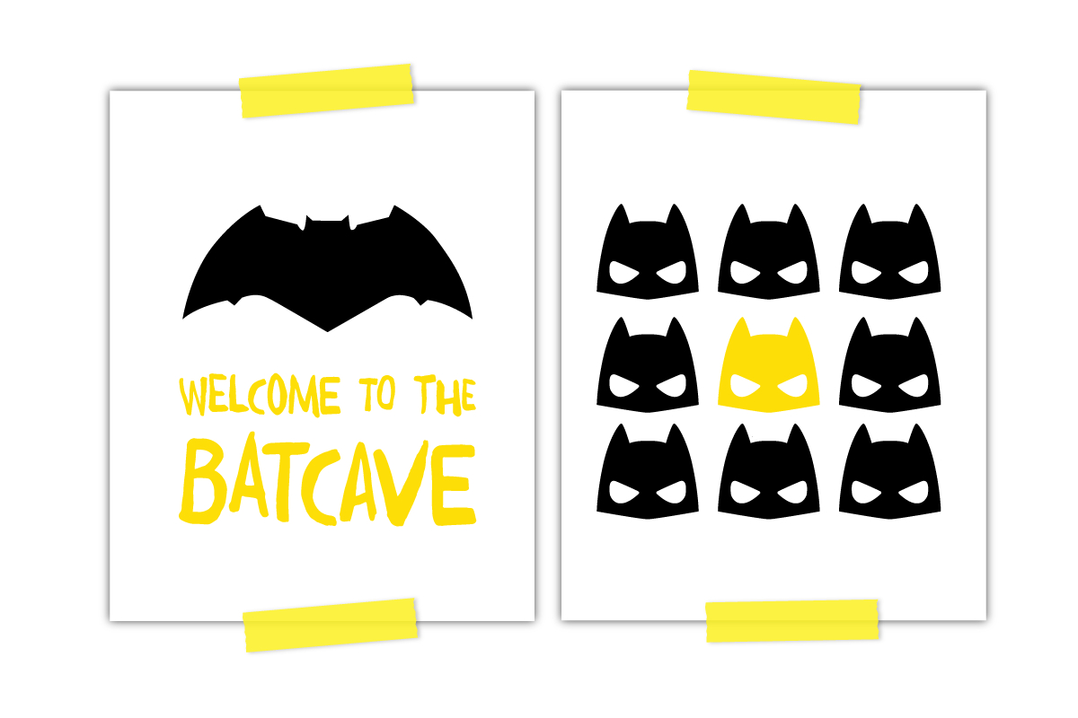 Two Awesome Free Batman Printables Every Little Boy Needs - Free Printable Batman Pictures