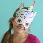Unicorn Masks To Print And Color {Free Printable}   It's Always Autumn   Free Printable Paper Masks