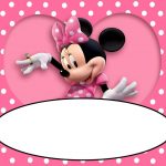 Use Our Printable Minnie Mouse Invitation Templates To Make Your   Free Printable Minnie Mouse Invitations
