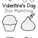 Valentine's Day Dot Painting | The Resourceful Mama | Valentines Day   Do A Dot Art Pages Free Printable