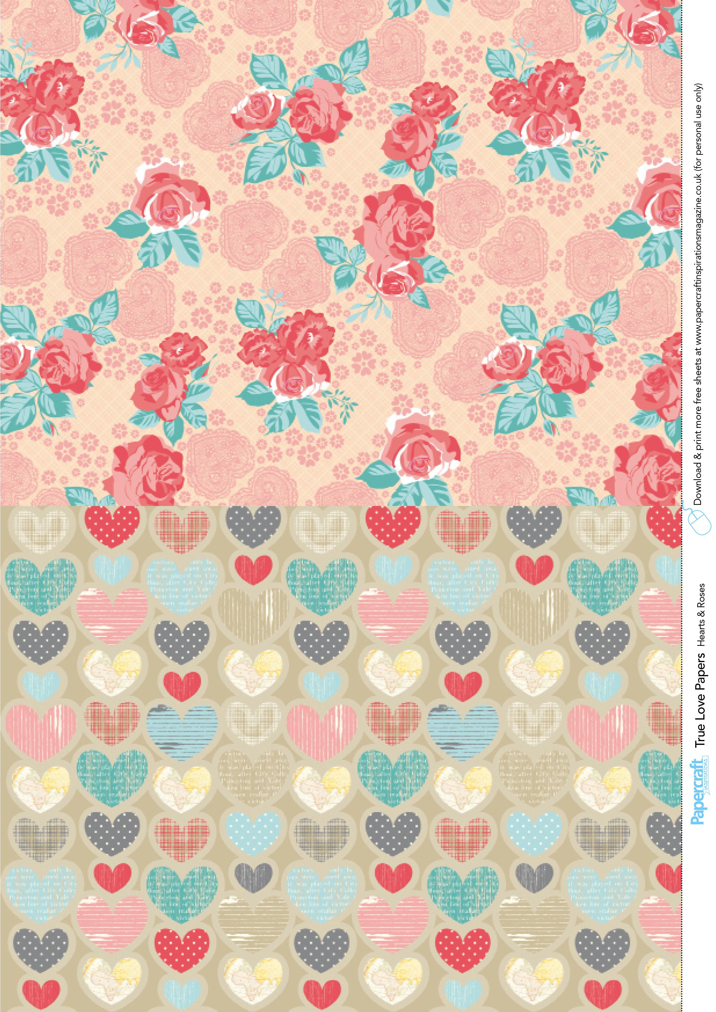 Printable Patterned Paper For Crafts