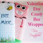 Valentine's Day Printable Candy Bar Wrappers {{Free}} – Mighty Delighty   Free Printable Hershey Bar Wrappers