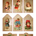 Vintage Printable Christmas Tags And Labels   The Graffical Muse   Free Printable Vintage Christmas Pictures