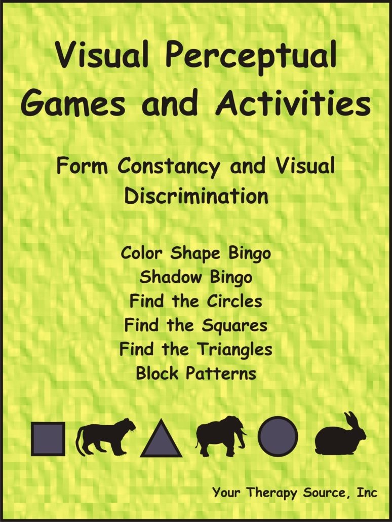 Visual Perceptual Games And Activities – Form Constancy And Visual - Free Printable Form Constancy Worksheets