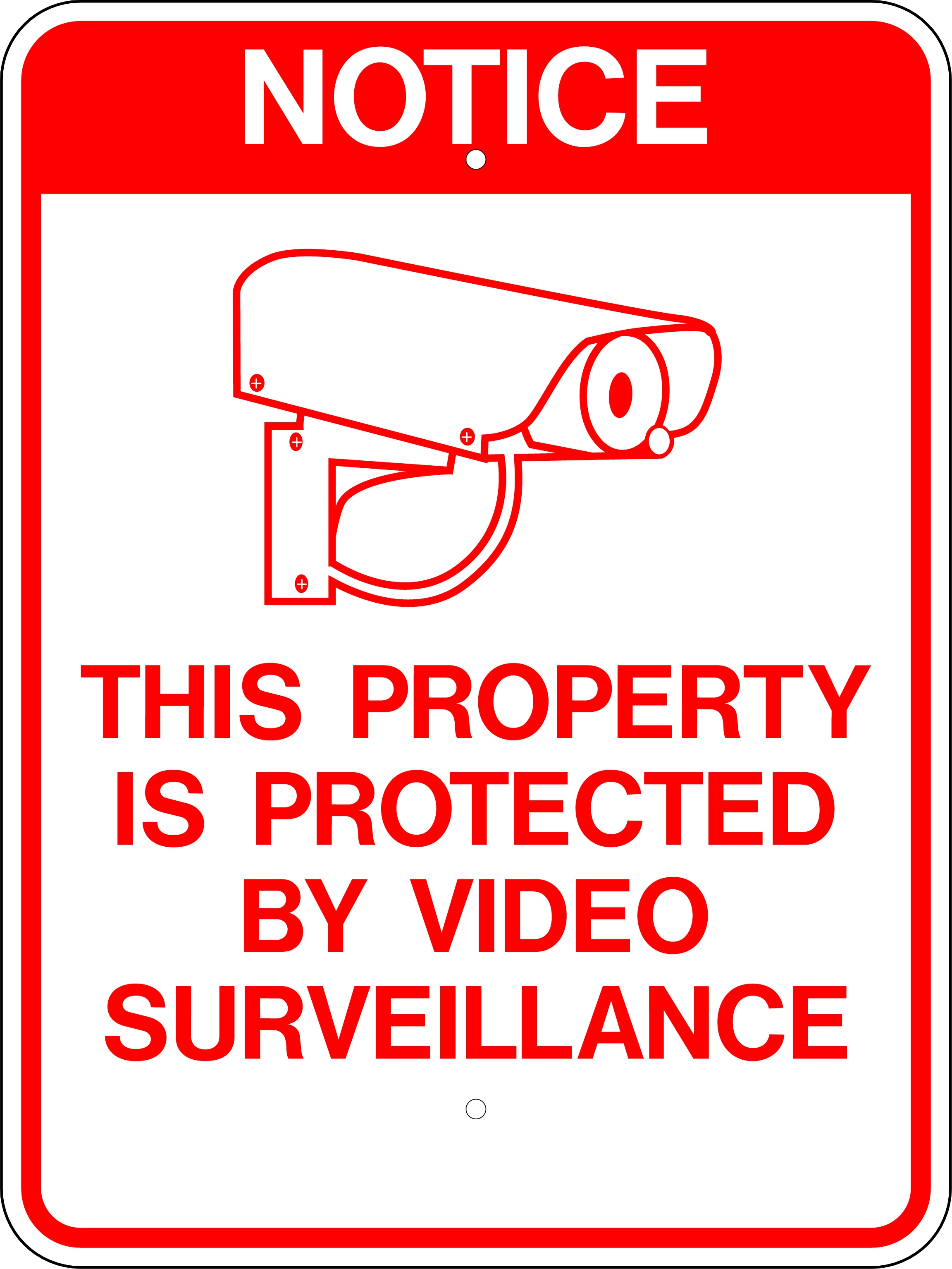 Everbilt 10 In X 14 In Security Cameras In Use Sign 31104 The