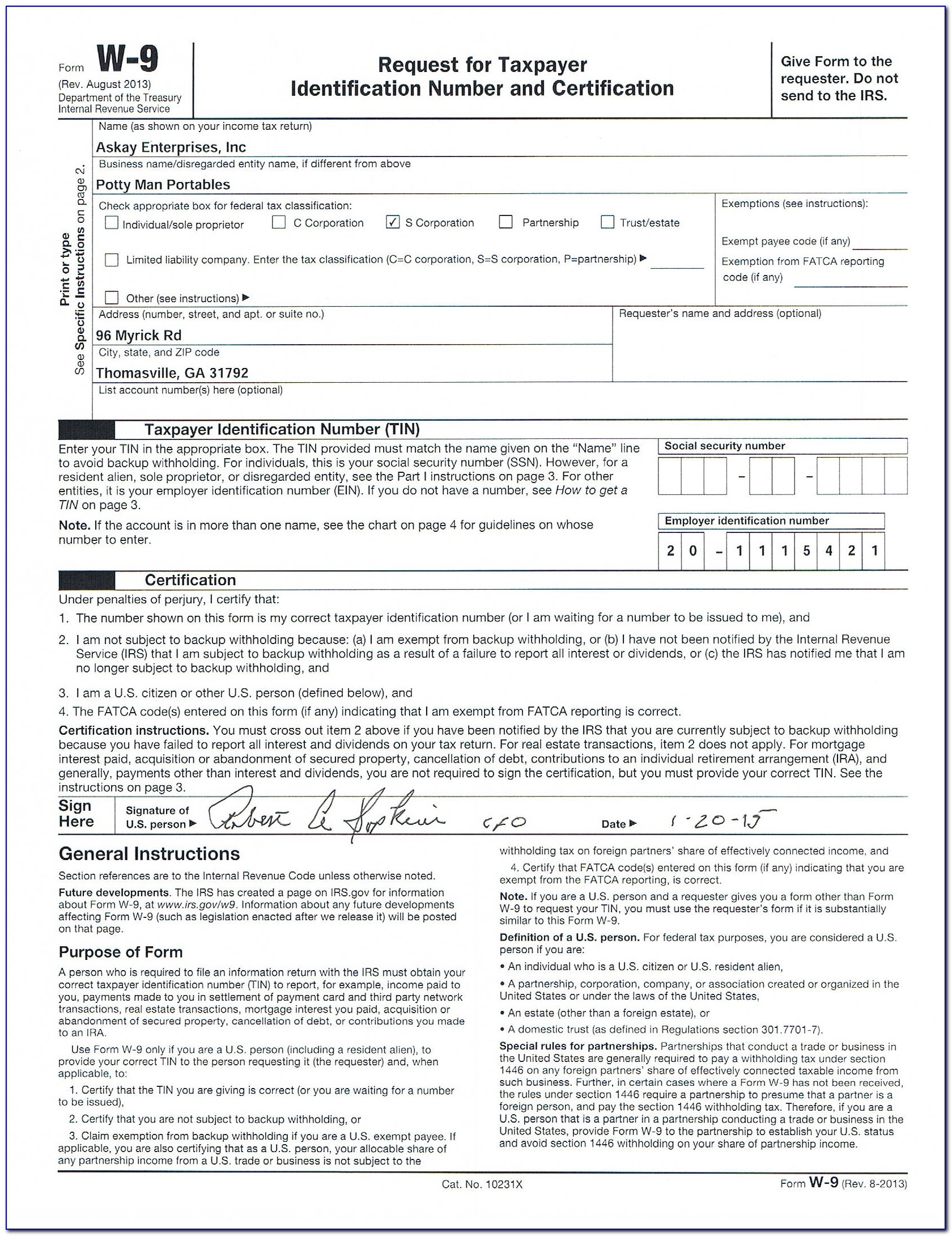 Blank W9 2018 2019 Free W9Form To Print Free Printable W9 Free