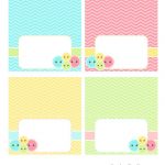 We Heart Parties: Free Printables Cute As A Button Free Printables   Free Printable Food Tent Cards