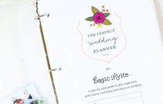 Wedding Planner Printablebasic Invite – Free Printable Wedding Binder Templates