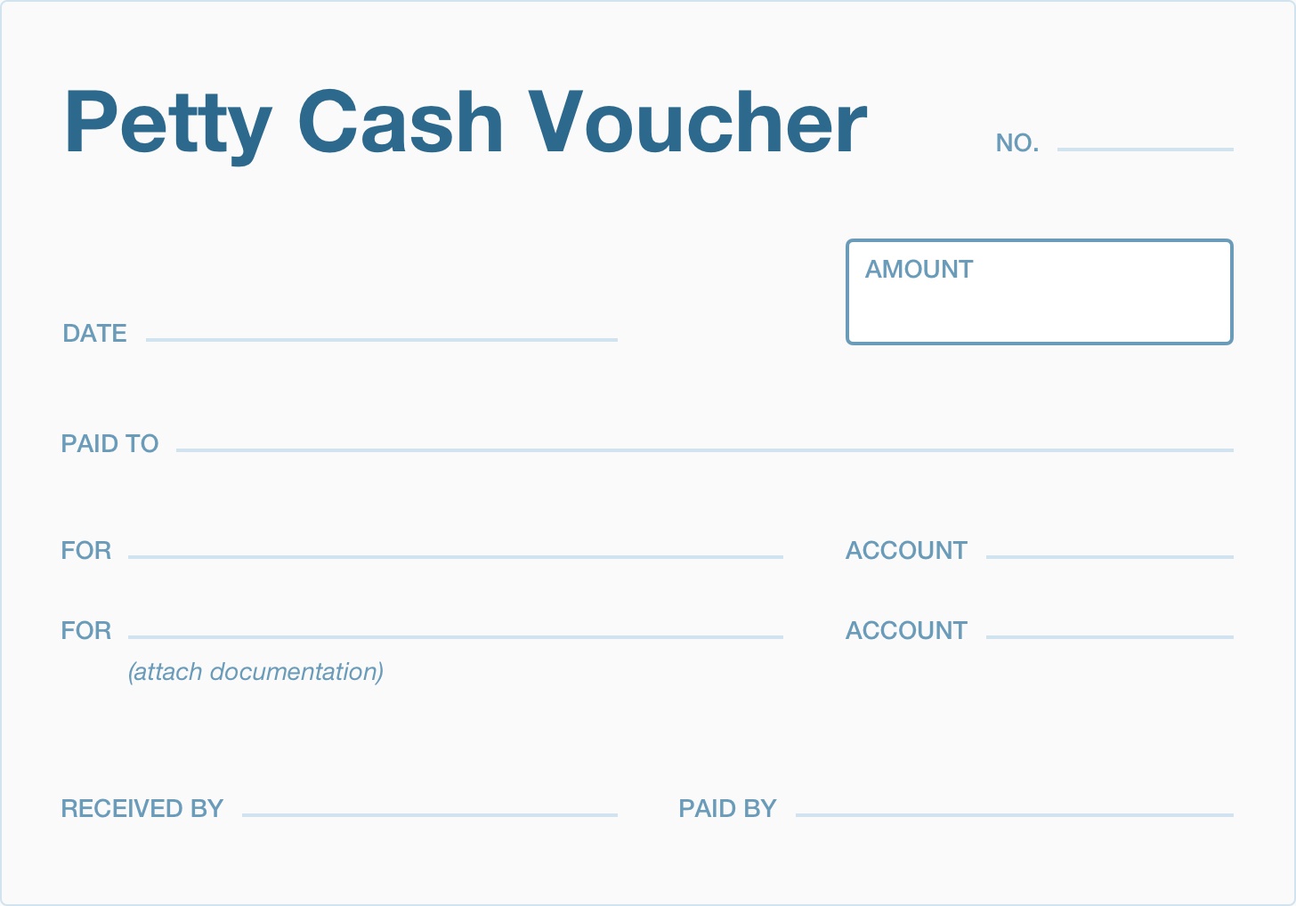 Free Printable Petty Cash Voucher - Free Printable