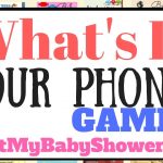 What's In Your Phone" Game   Unique Printable Baby Shower Game   Youtube   What&#039;s In Your Phone Baby Shower Game Free Printable