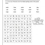 Wonders Second Grade Unit Two Week Two Printouts   2Nd Grade Word Search Free Printable