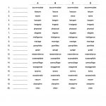 Word Scramble, Wordsearch, Crossword, Matching Pairs And Other   Free Printable Multiple Choice Spelling Test Maker