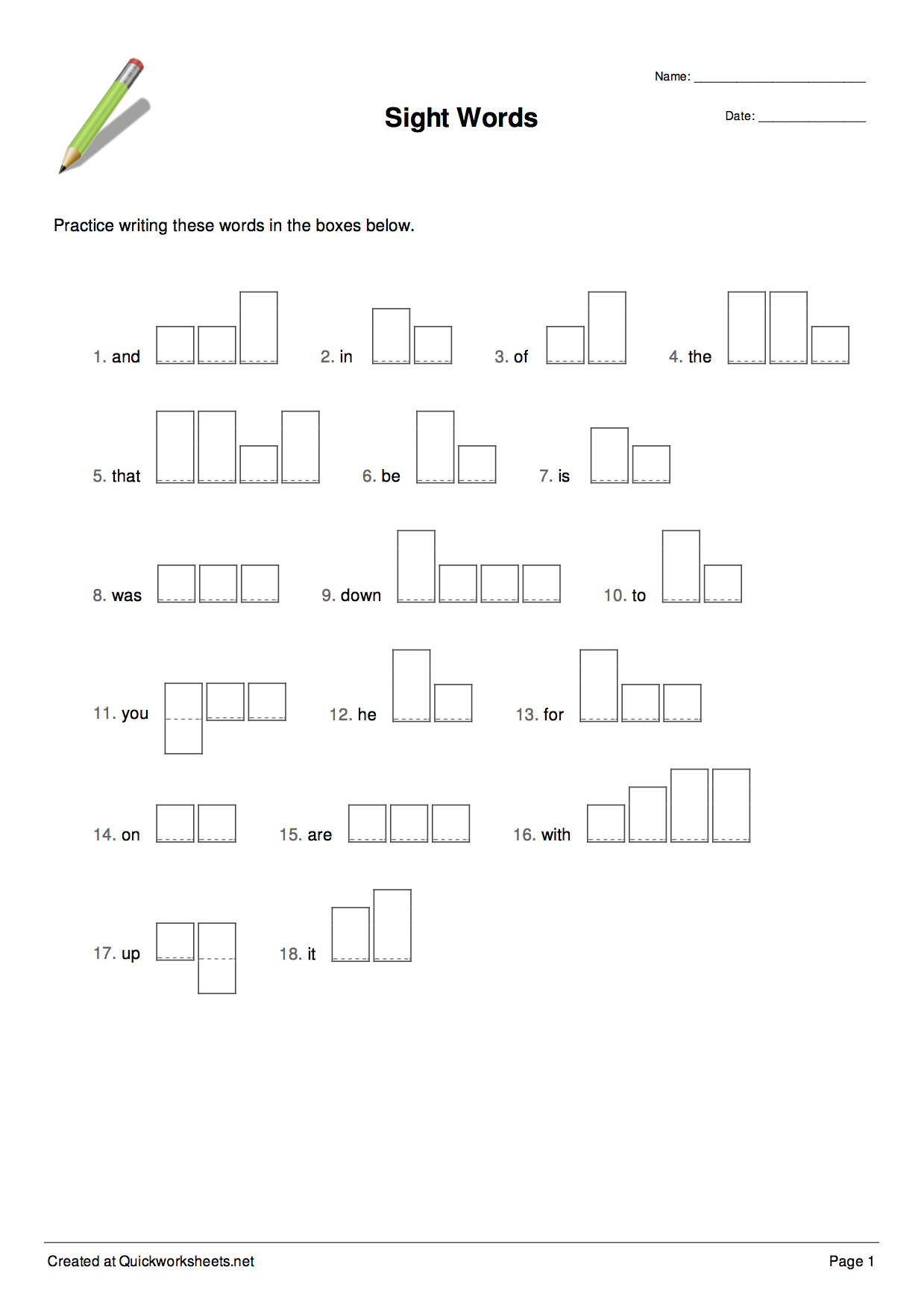 Word Scramble, Wordsearch, Crossword, Matching Pairs And Other - Free Printable Test Maker